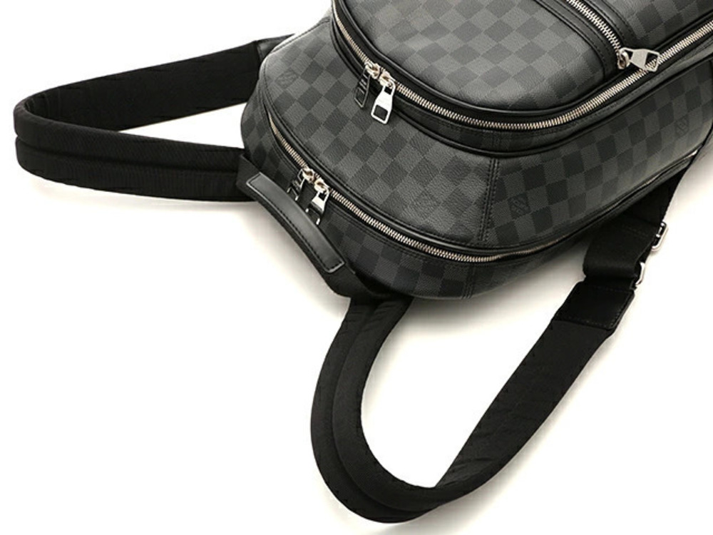 Louis Vuitton Damier Backpack Black Graphite Michael Black